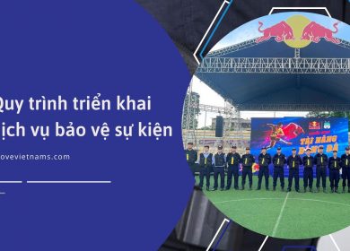 Quy trình triển khai một dịch vụ bảo vệ sự kiện