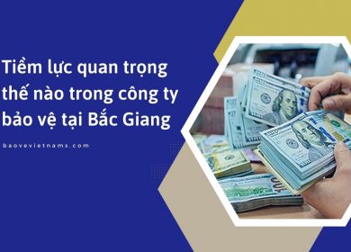 Tiềm lực quan trọng thế nào trong công ty bảo vệ tại Bắc Giang