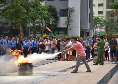 Quy trình xử lý sự cố cháy nổ dành cho nhân viên bảo vệ