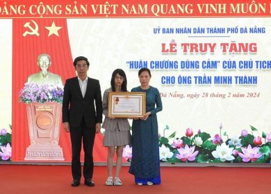 Truy tặng “Huân chương dũng cảm” cho nam bảo vệ của ngân hàng BIDV