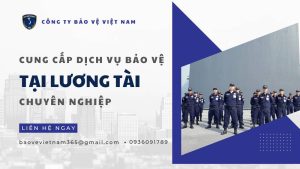 Công ty dịch vụ bảo vệ tại huyện Lương Tài