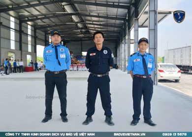 Triển khai bảo vệ mục tiêu Trung tâm dịch vụ 3S Hải Âu, Ninh Bình