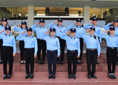 Những “bông hồng thép” bảo vệ cho KCN THACO Chu Lai